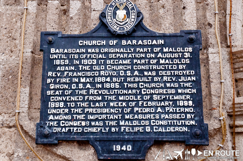 Barasoain Church History Tagalog