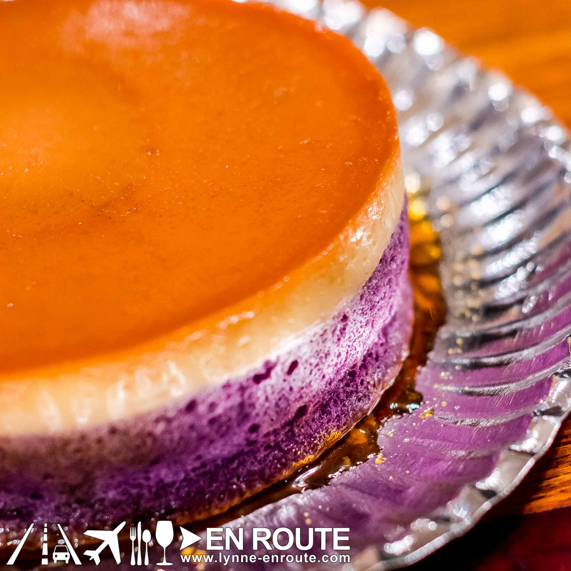 When Ube and Leche Flan Collide EN ROUTE