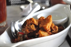 La Union, grilled food, midway grill, salt and pepper spare ribs