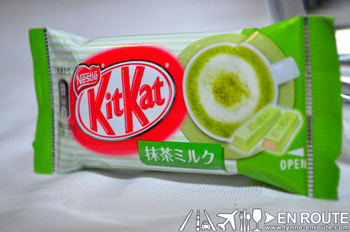 En Route Green Tea Flavored KitKat from Japan