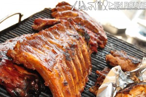 En Route Mercato Centrale Famous Flamed Barbecue Full Slab Ribs