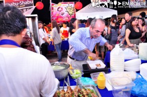 En Route Midnight Mercato Stall Owner