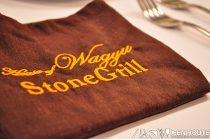 En Route House of Wagyu Stone Grill Eastwood Bib