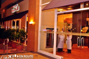 En Route House of Wagyu Stone Grill Eastwood Entrance