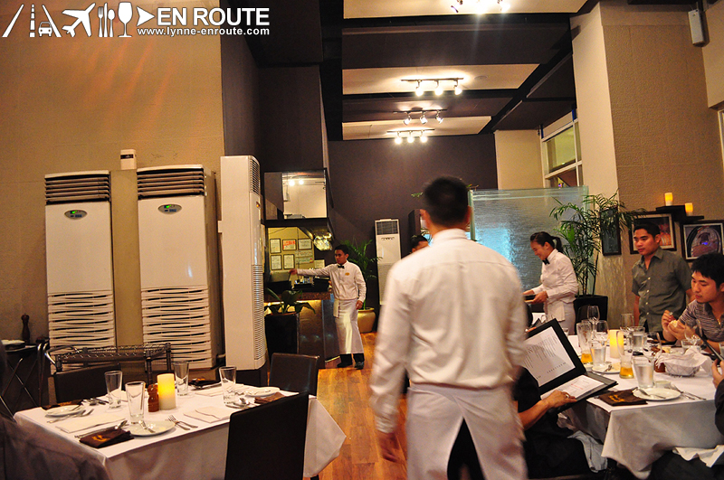 En Route House of Wagyu Stone Grill Eastwood Interior