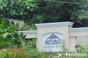En Route Misibis Bay Entrance