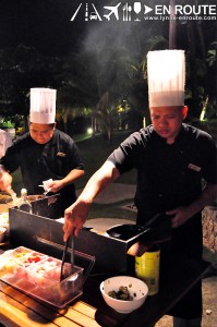 En Route Misibis Bay Pasta Station