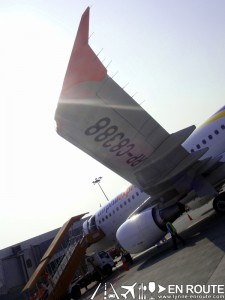 En Route Misibis Bay Plane