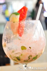 En Route Momo Cafe Empty Watermelon Lychee Mojito