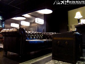 En Route Mr. Rockefeller Greenbelt Makati Leather Couch