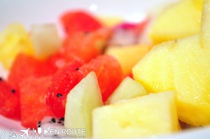 En Route Escolta Peninsula Hotel Manila Fruits