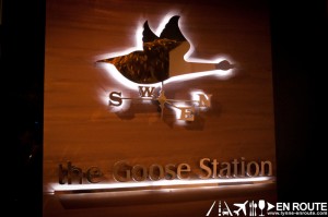 En Route The Goose Station Fort Bonifacio Global City Philippines Signage