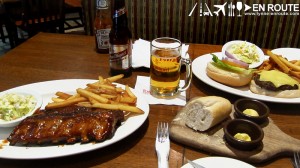 En Route Tony Roma's Glorietta Makati City Philippines Table