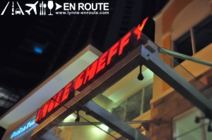En Route Uncle Cheffy Sign