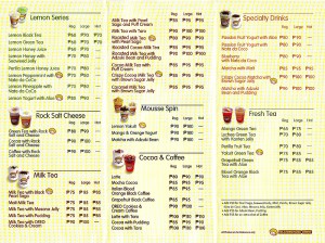 Happy Lemon Eastwood Quezon City Philippines, Happy Lemon Philippines, Happy Lemon Manila, Milk Tea