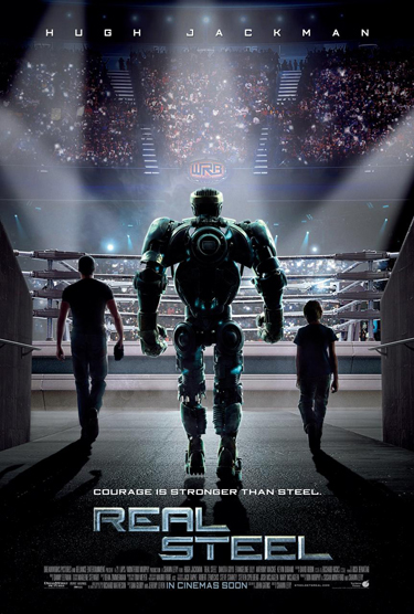 Real Steel, Fight Robots, Hugh Jackman movie