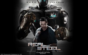 Real Steel movie, Hugh Jackman movie, Fighting Robots, Disney movie