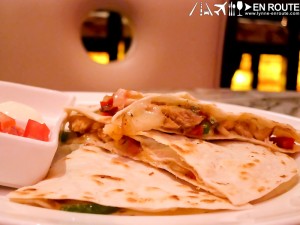 Hong Kong Disneyland Hollywood Hotel - Quesadilla at the Studio Lounge
