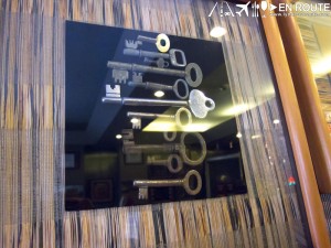 L.O.M. Key Specialists Framed Keys on Display