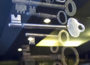 L.O.M. Key Specialists Framed Keys on Display