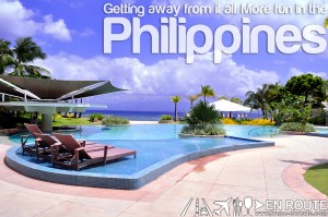 Getting away from it all more fun in the Philippines