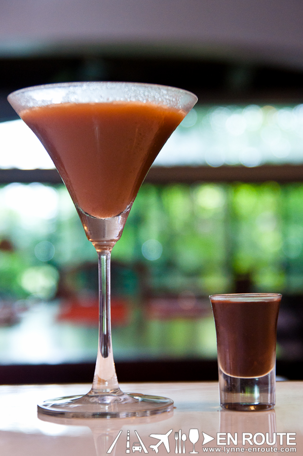 How to Make A Coco Coffee Choco Martini Dessert Drink-9378