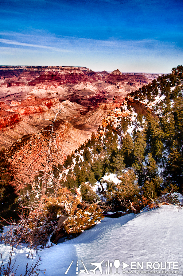 Grand Canyon in the Winter Arizona USA-1 HDR