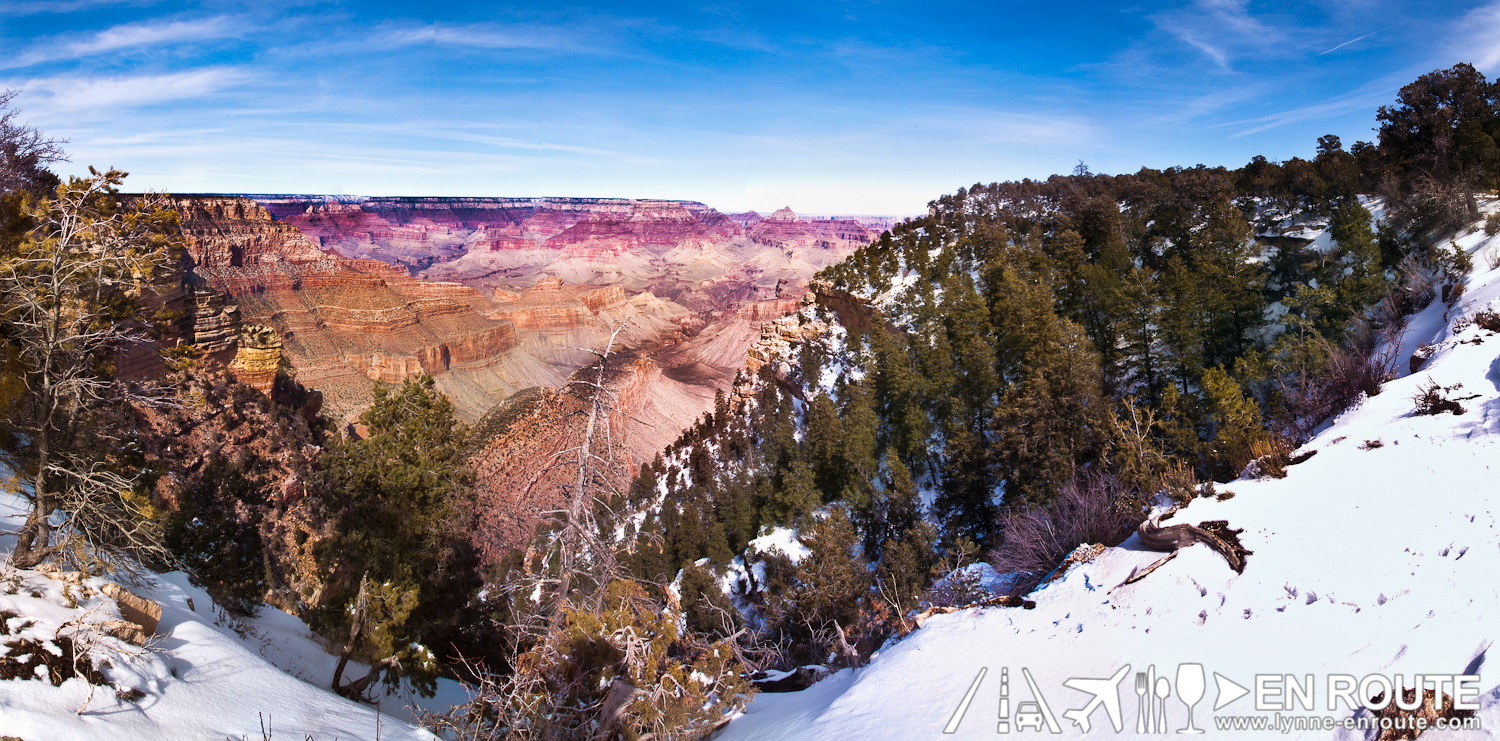 Grand Canyon in the Winter Arizona USA-22