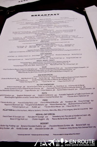 Reopened Breakfast at Antonio's Tagaytay Philippines Menu