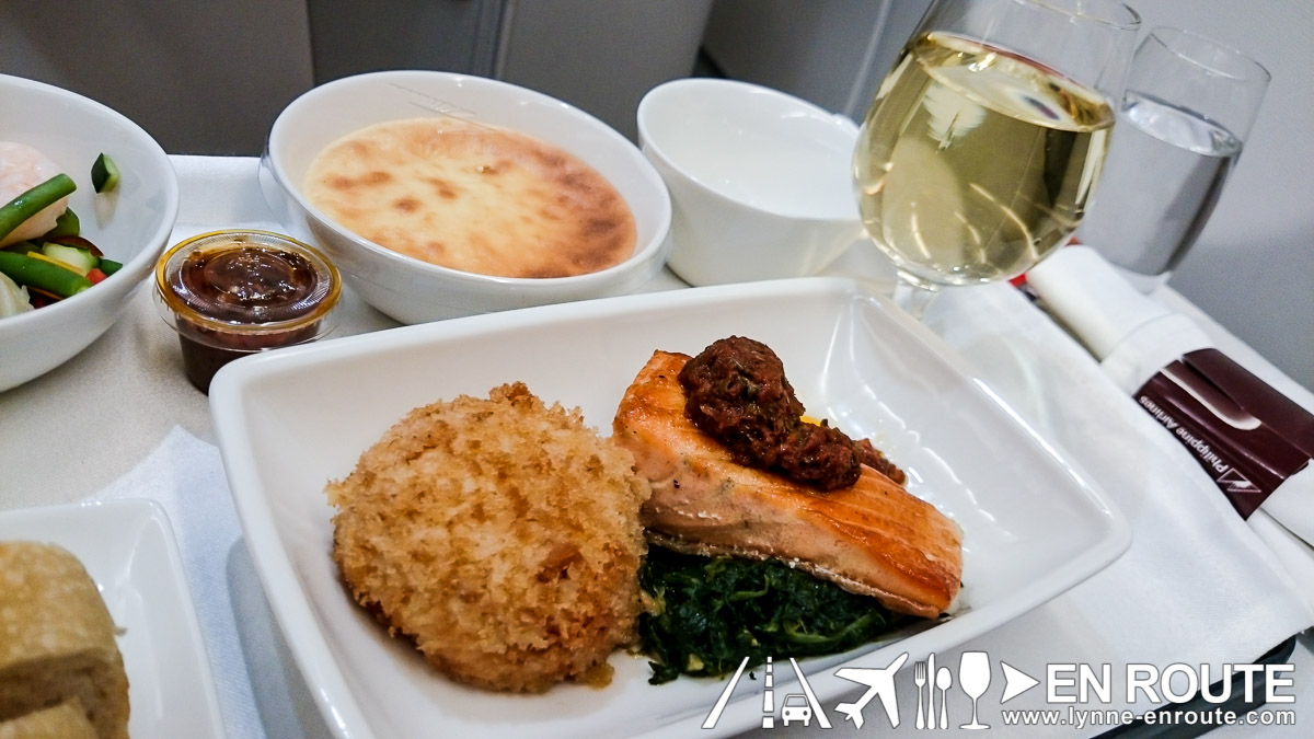 Philippine Airlines Business Class Meal March 2015-1411