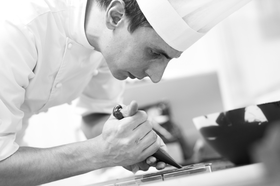 Executive Pastry Chef Romain Renard conducts a special dessert making class this February