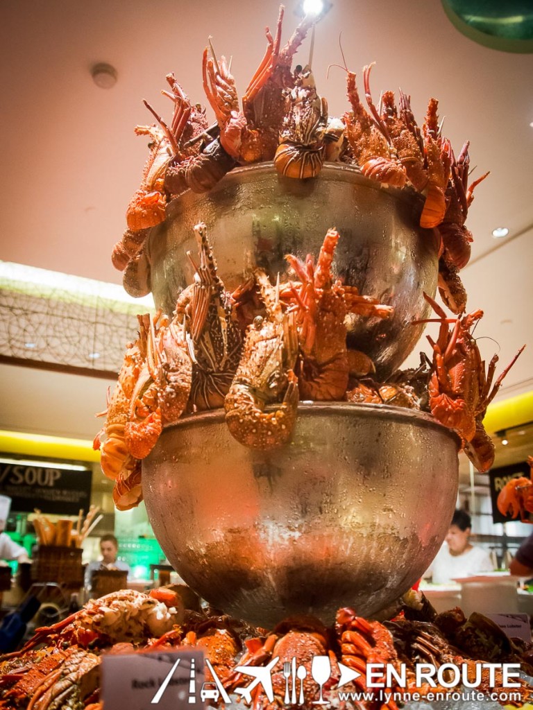 Lobster Buffet in the Philippines EN ROUTE